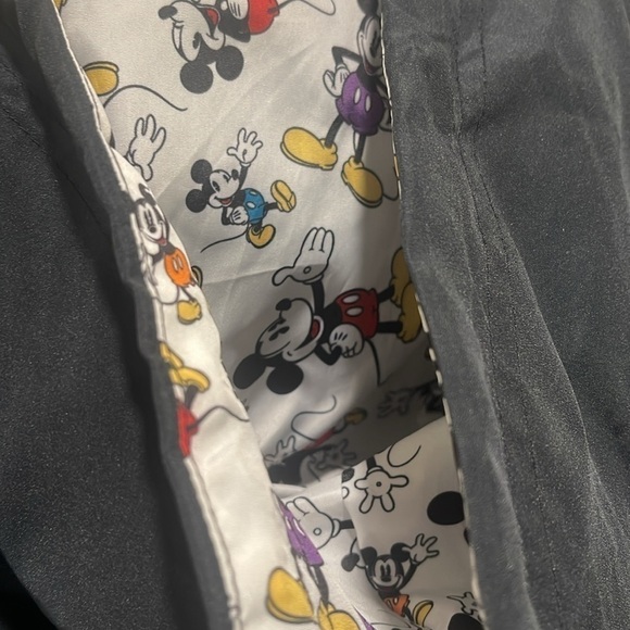 Disney Black Mickey Mouse Disney World Rain Jacket XS - Picture 9 of 11